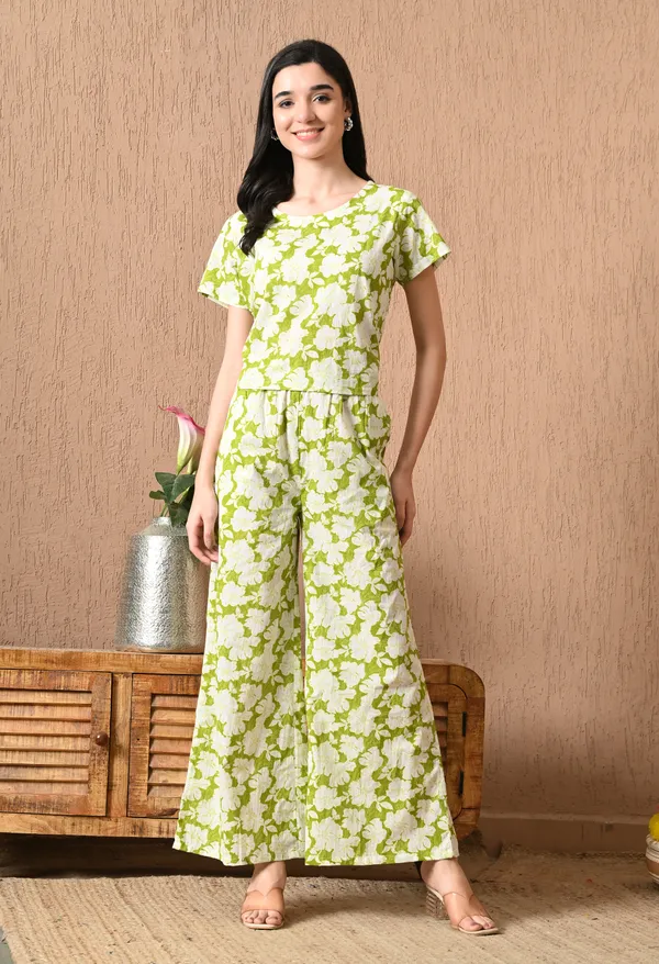 Trendy_Green_Night_Suit