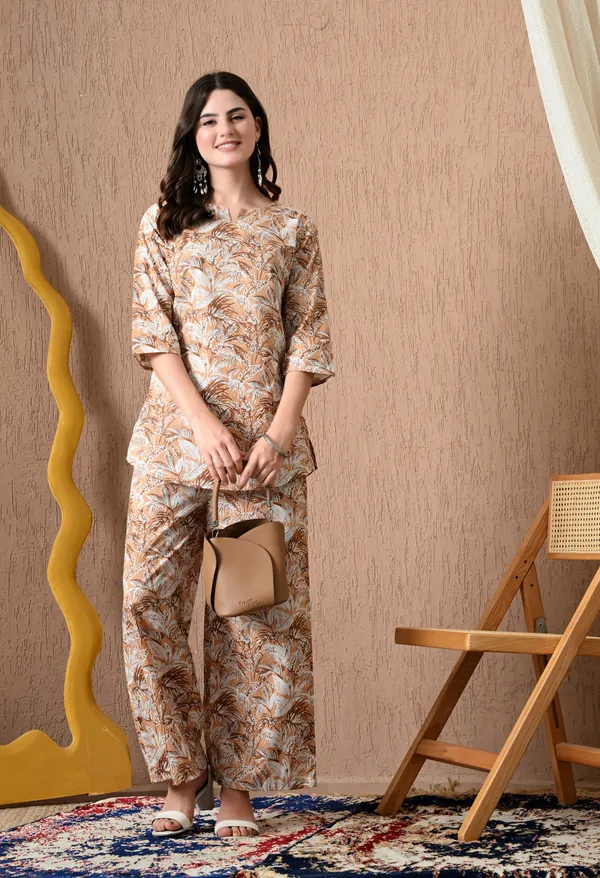 Deep_Peach_Cotton_Co-ord_Set