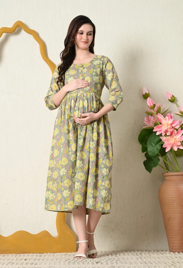 Floral_Feeding_Maternity_Kurti__For_Women