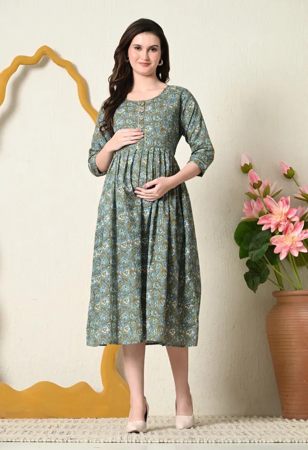 Floral_Feeding_Maternity_Kurti__For_Women