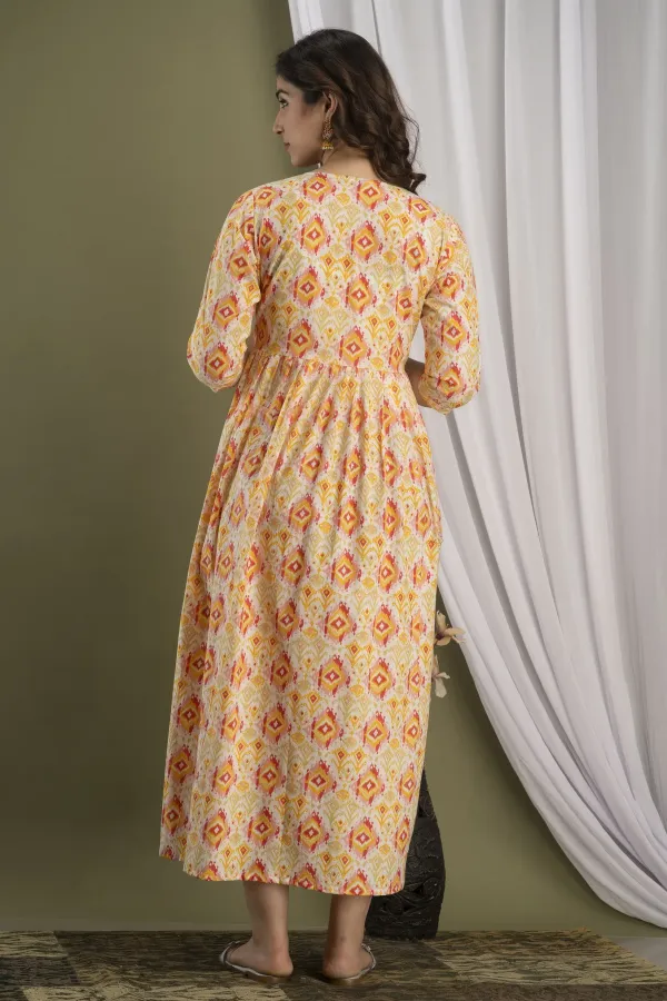 Yellow_Maternity_wear_by_SILAKIVA