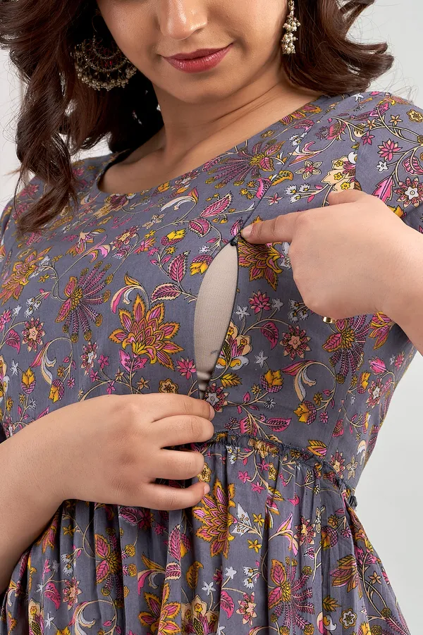 Grey_Beautiful_Maternity_Gown_For_Women