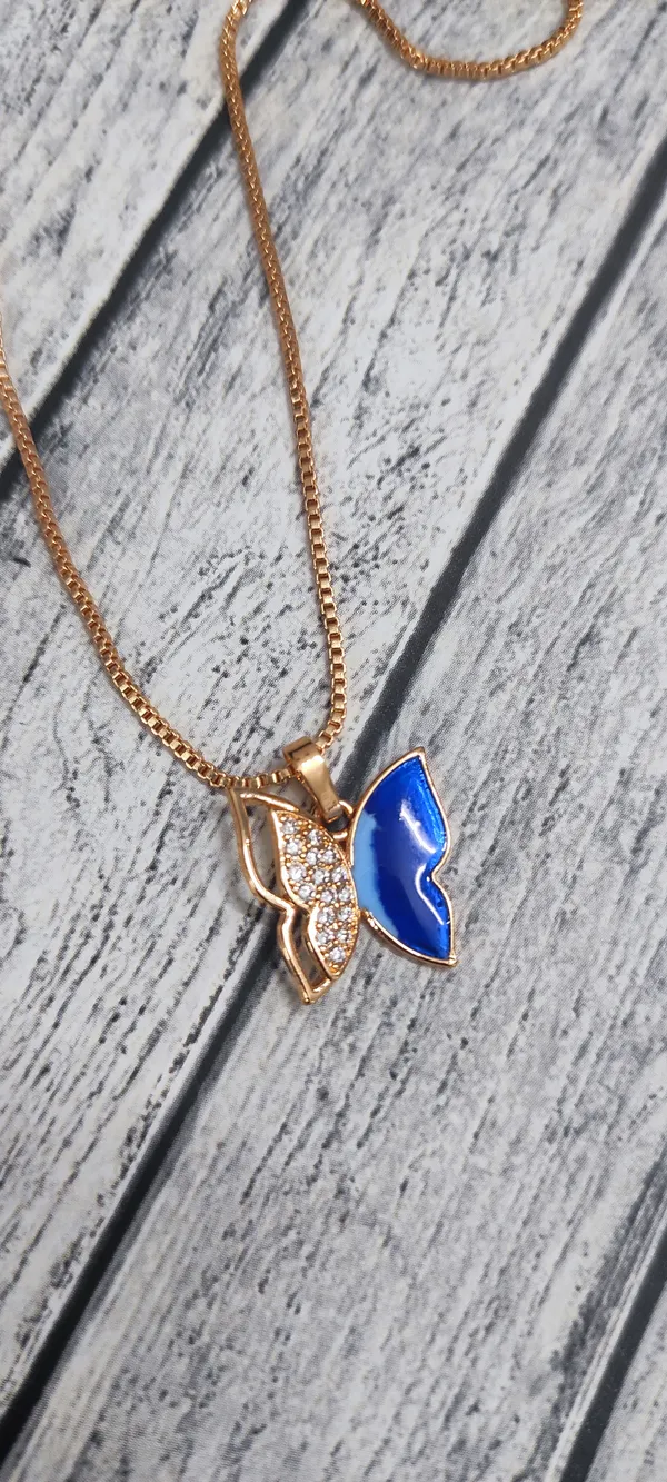 Blue_Butterfly_Chain_set_for_women