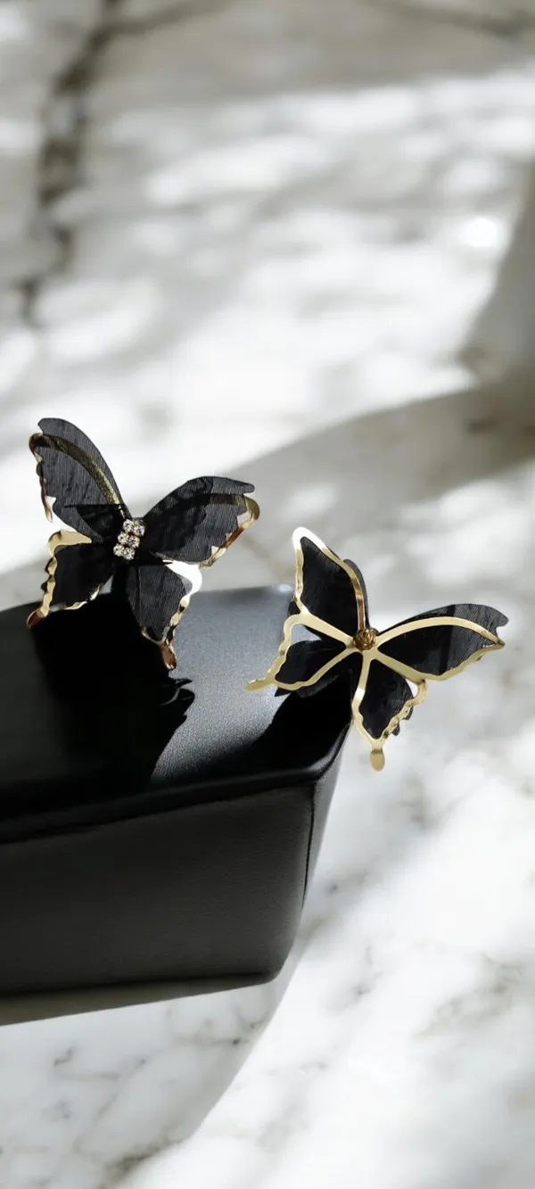 Pack_Of_2_Butterfly_Design_Earrings_with_Purple_&_Black_Crystal_Accents