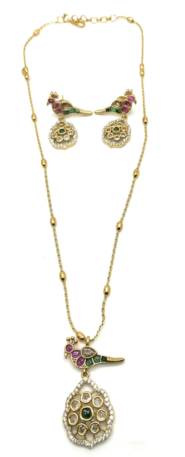 Antique_Bird_Design_Jewellery_Set_for_Women
