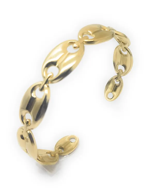 Chain_Link_Bracelet_and_Ring_Set_For_Women