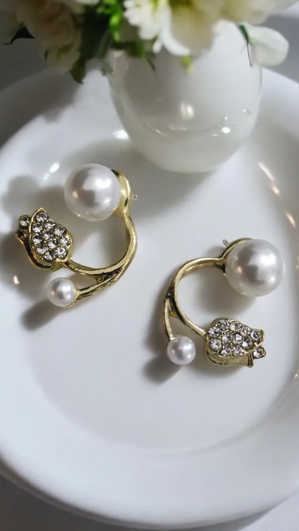 Pack_Of_2_Pearl_Gold_Plated_Earrings