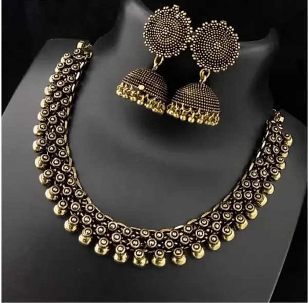 Oxidized_gold_jewellery_Necklaces_set_for_womens_(gold)
