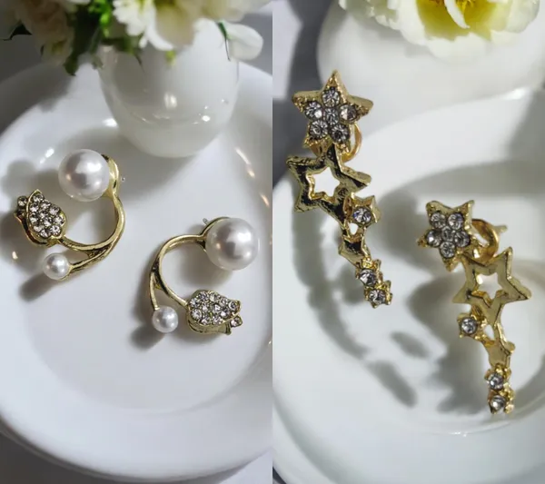 Pack_Of_2_White_Stone_Star_and_Pearl_Earrings