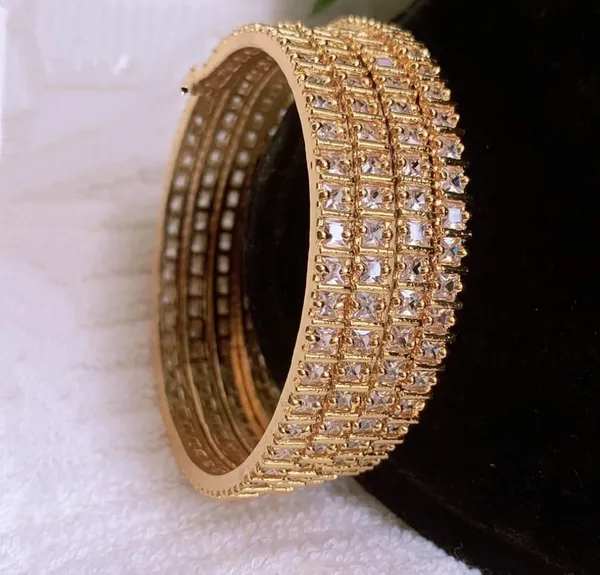 White_American_diamond_bangles_for_women