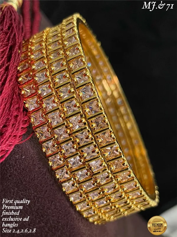 White_American_diamond_bangles_for_women