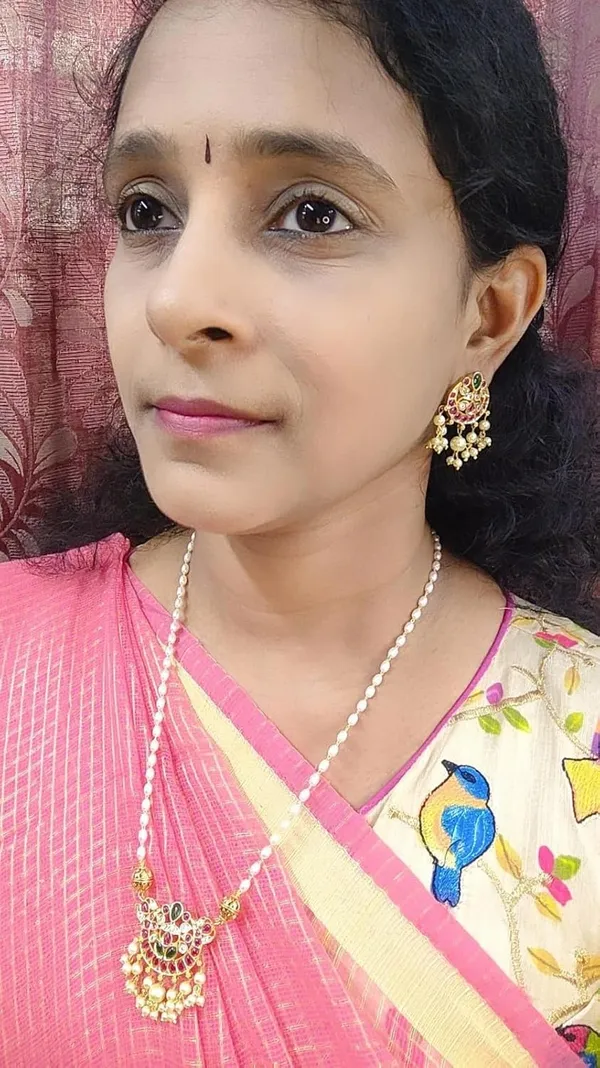 Multicolor_Elegant_Pendant_Rice_Pearl_Necklace_With_Pearl_Hanging_Earrings_For_Women