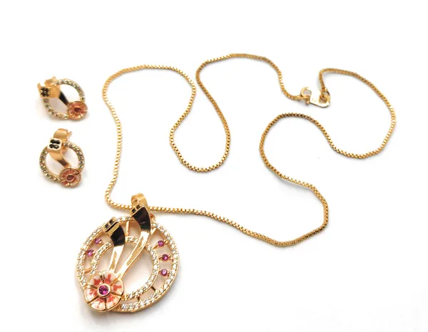 Round_Flower_Design_Chain
