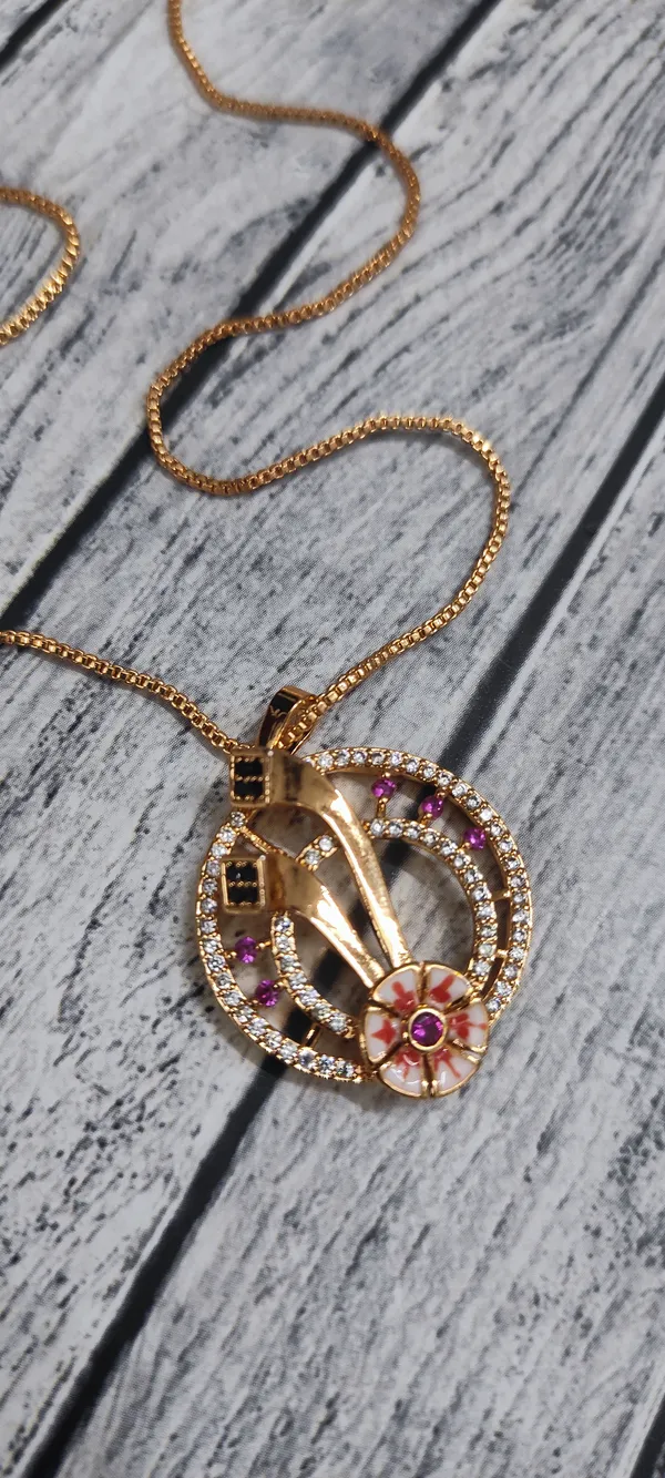 Round_Flower_Design_Chain