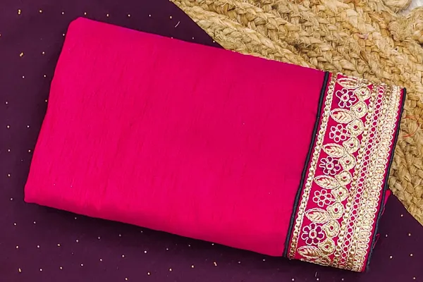 DESIGNER_EMBROIDERY_SAREE_WITH_LACE_AND_UNSTICHED_BLOUSE