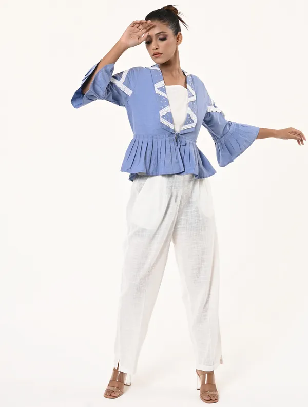 Blue_Chambray_Fabric_Three_Fourth_Sleeves_Shrug_For_Women