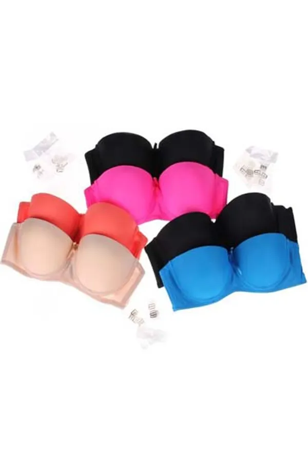 Multicolor_Demi_Cup_Padded_Wired_Push_Up_Bra_For_Women_(Pack_Of_2)