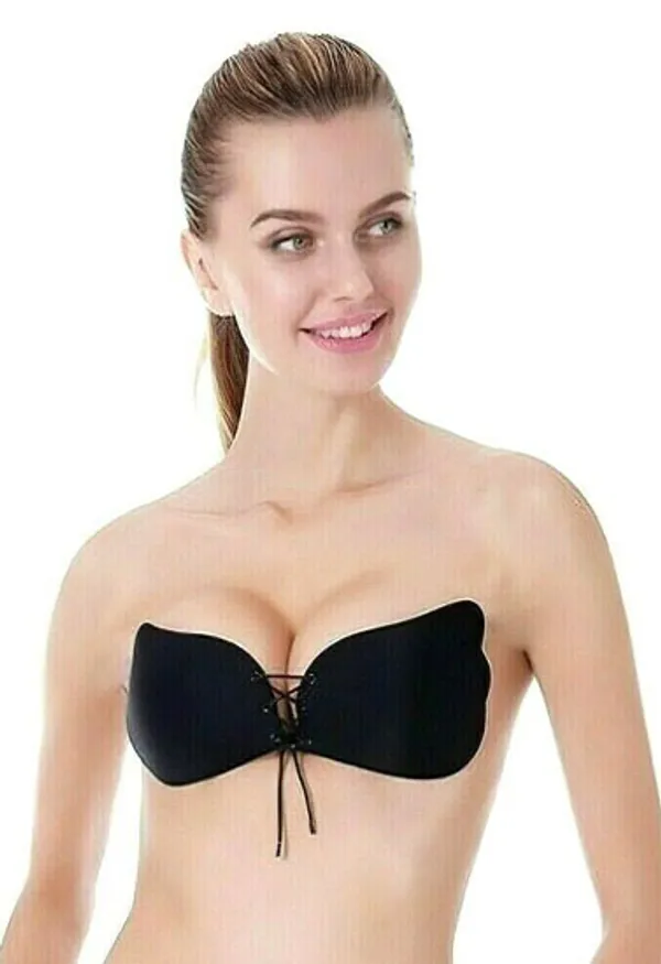 Multicolor_Non-Wired_Padded_Stick-On_Push-Up_Bra_For_Women_(Pack_Of_2)