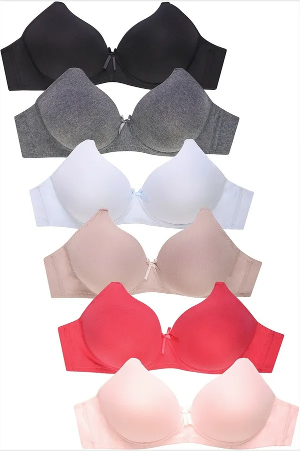 Multicolor_No_Wire_Full_Cup_Light_Padded_Bra_For_Women_(Pack_Of_2)