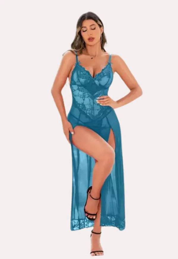 Blue_Chic_Babydoll_Lingerie_For_Women