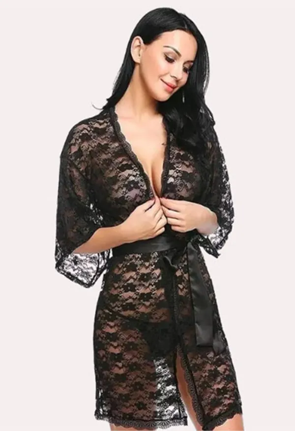 Dark_Black_Soft_&_Lightweight_Transparent_Lace_Robe_For_Women