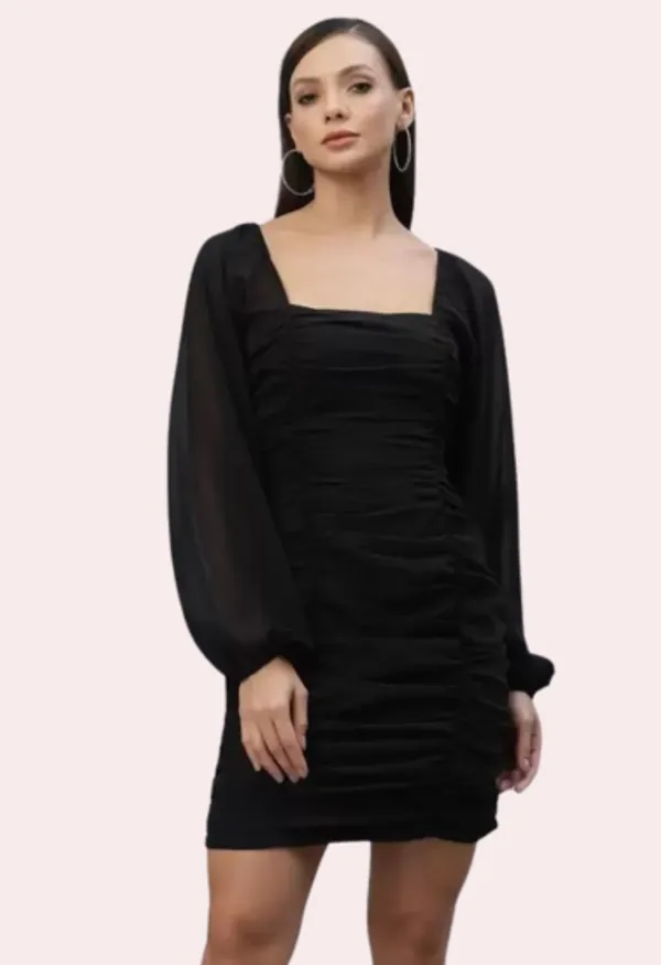 Dark_Black_Stylish_One-Piece_Outfit_For_Women