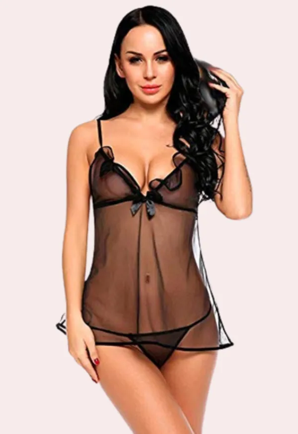 Dark_Black_Seductive_Sheer_Babydoll_For_Women