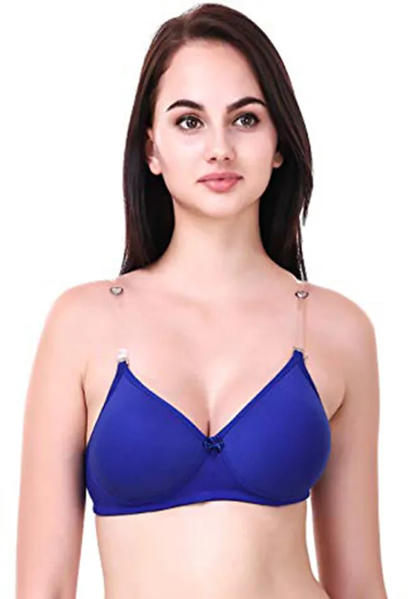 Blue_Transparent_Strap_Bra_For_Women