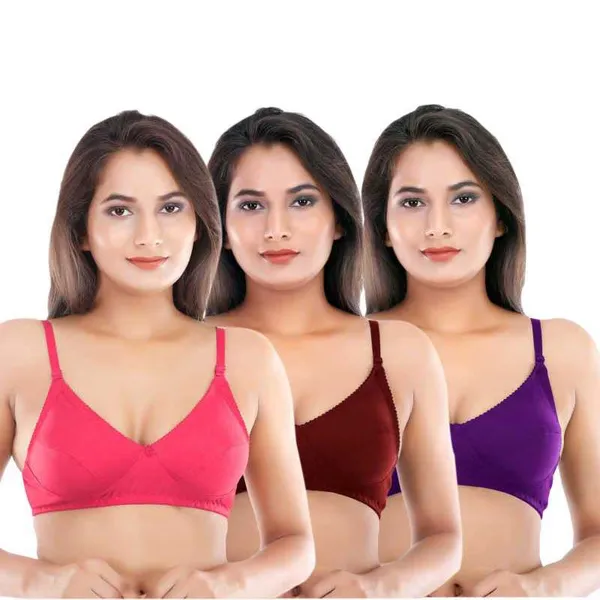 Multicolor_Cotton_Summer_Bras_For_Women_(Pack_Of_10)