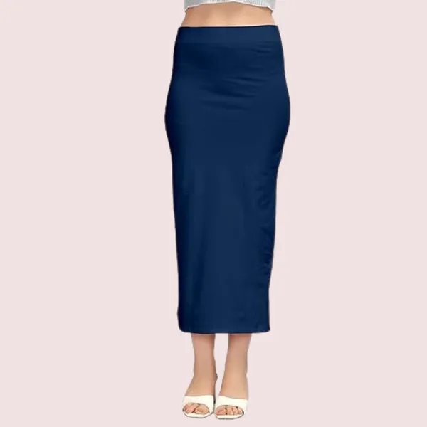 Dark_Blue_Cotton_Blend_Saree_Shapewear_For_Women