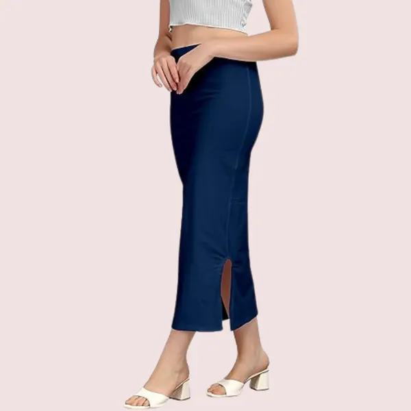 Dark_Blue_Cotton_Blend_Saree_Shapewear_For_Women