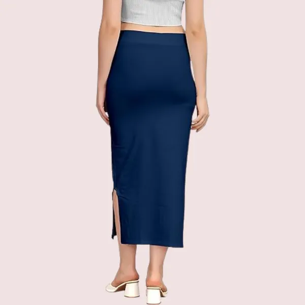 Dark_Blue_Cotton_Blend_Saree_Shapewear_For_Women