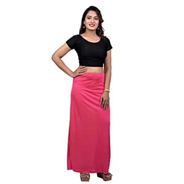 Pink_Glossy_Silk_Saree_Petticoat_For_Women