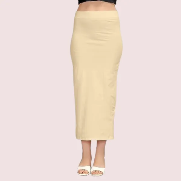 Beige_Shapewear_Petticoat_For_Sarees_For_Women