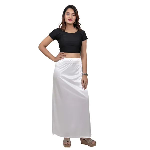 White_Satin_Saree_Petticoat_For_Women