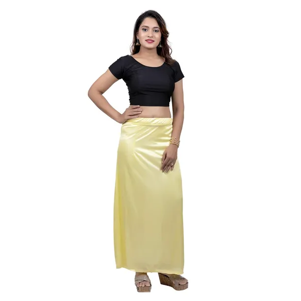 Light_Yellow_Silk_Underskirt_For_Women