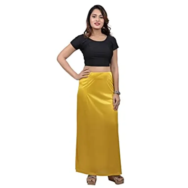 Yellow_Silk_Saree_Slip_Underskirt_For_Women