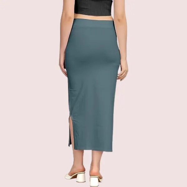 Dark_Grey_Cotton_Blend_Saree_Shapewear_For_Women