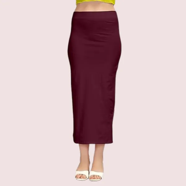 Wine_Cotton_Shapewear_Petticoat_For_Sarees_For_Women