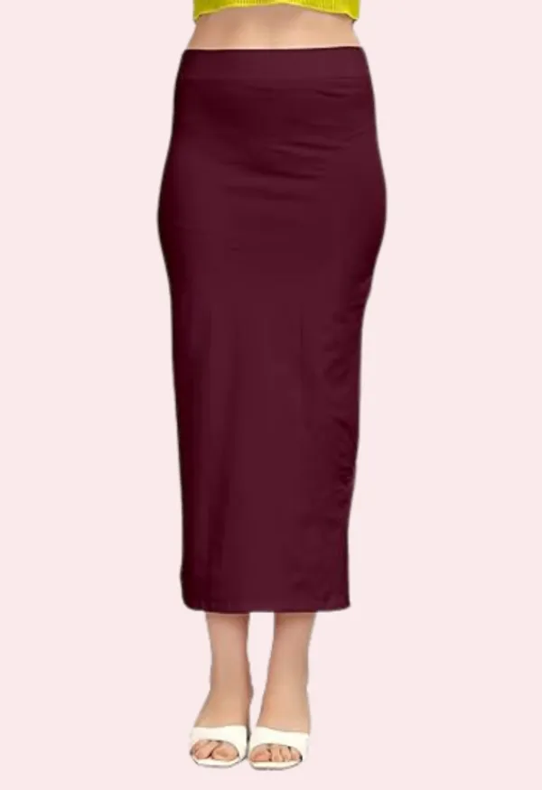 Wine_Cotton_Shapewear_Petticoat_For_Sarees_For_Women