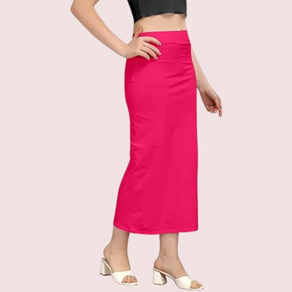 Hot_Pink_Everyday_Cotton_Petticoat_Shapewear_For_Women