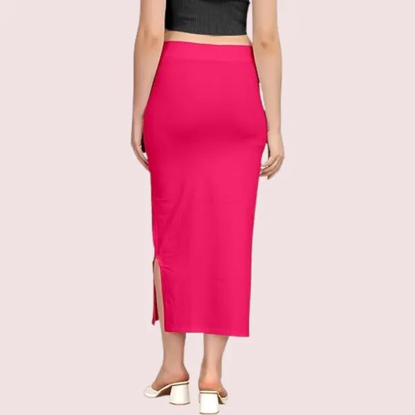 Hot_Pink_Everyday_Cotton_Petticoat_Shapewear_For_Women