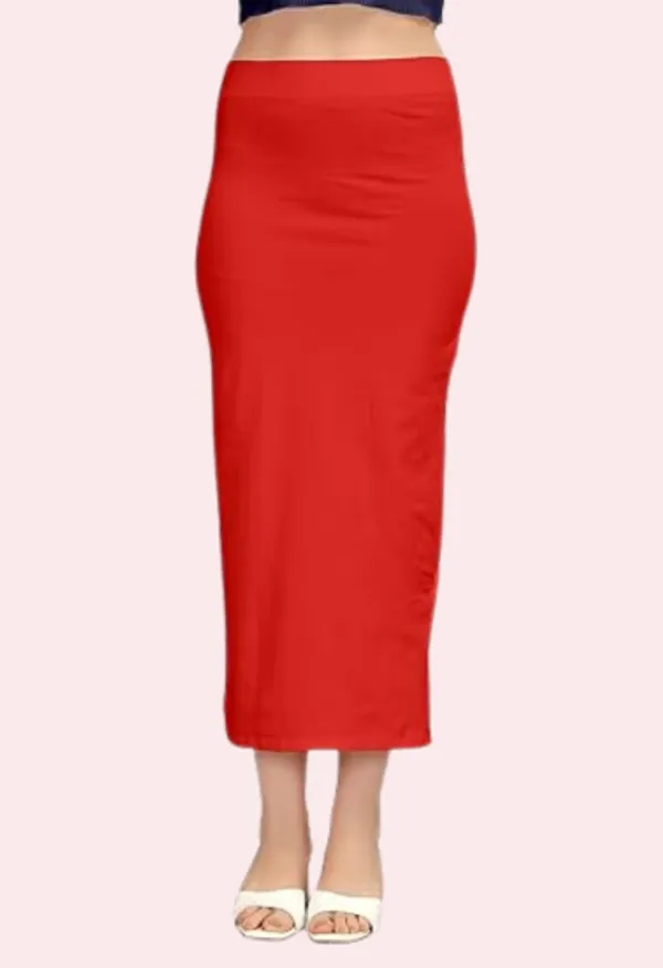 Coral_Red_Soft_Touch_Cotton_Shapewear_Petticoat_For_Women