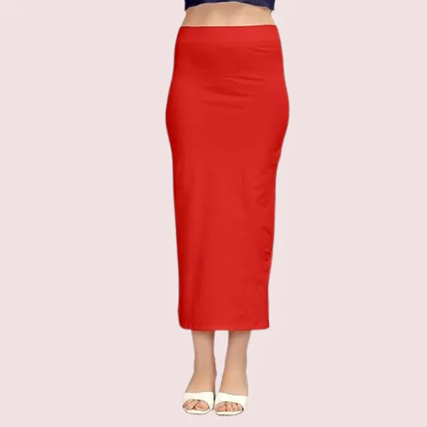 Coral_Red_Soft_Touch_Cotton_Shapewear_Petticoat_For_Women