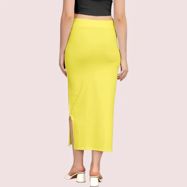 Lemon_Yellow_Flawless_Fit_Cotton_Petticoat_Shaper_For_Women