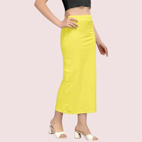 Lemon_Yellow_Flawless_Fit_Cotton_Petticoat_Shaper_For_Women