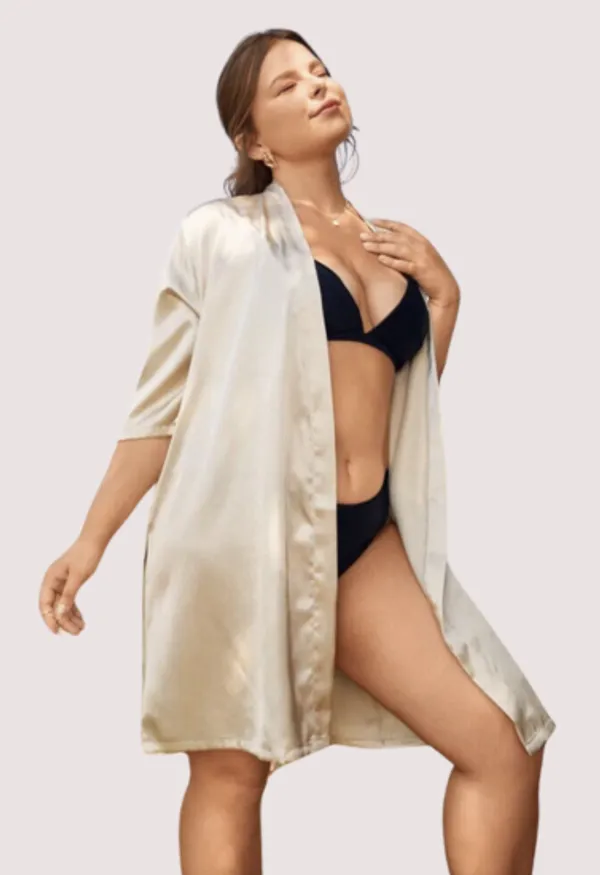Beige_Silk_Satin_Robe_For_Women