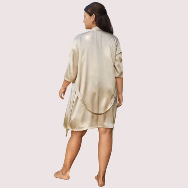 Beige_Silk_Satin_Robe_For_Women