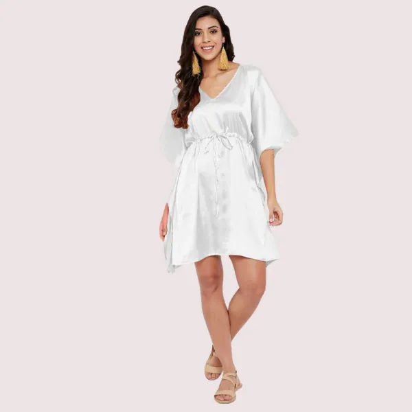 White_Silk_Satin_Maxi_Gown_For_Women