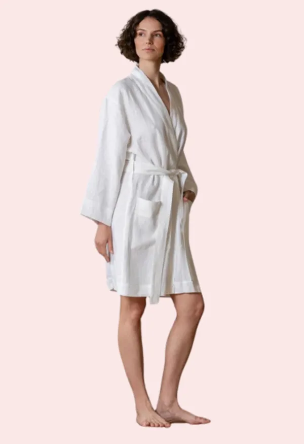 Dark_Black_Elegant_Natural_Genova_Linen_Bath_Robe_For_Women